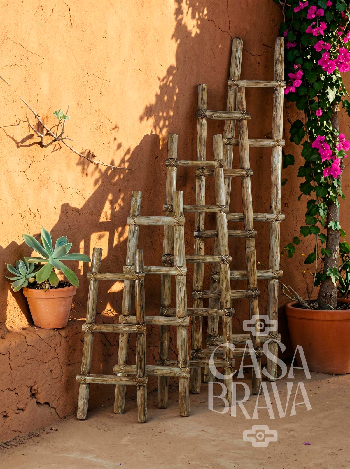 Rustic Blanket Ladder