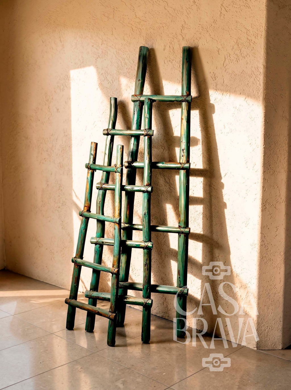 Rustic Blanket Ladder