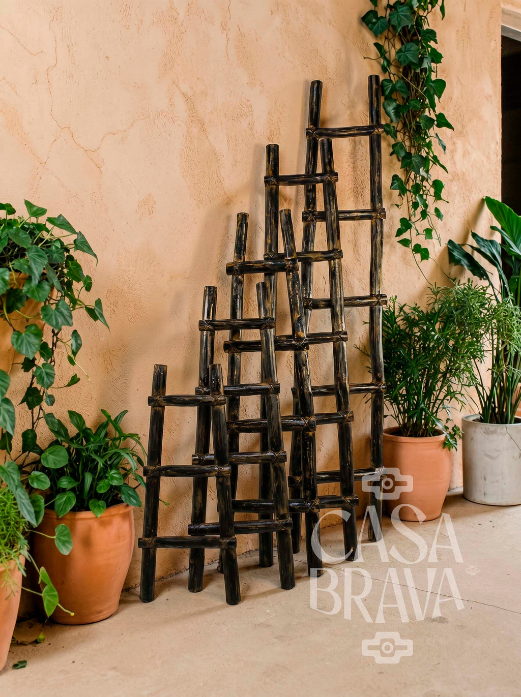 Rustic Blanket Ladder