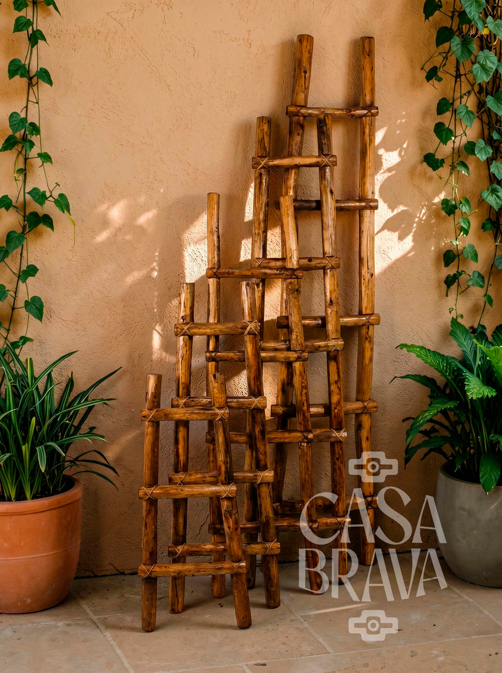 Rustic Blanket Ladder