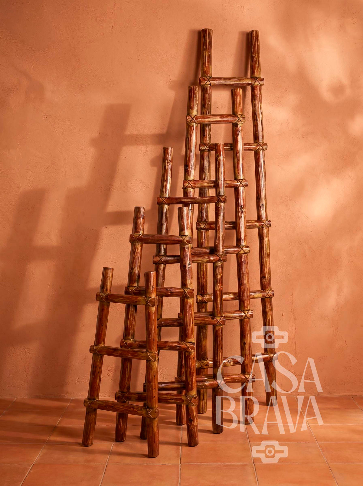 Rustic Blanket Ladder