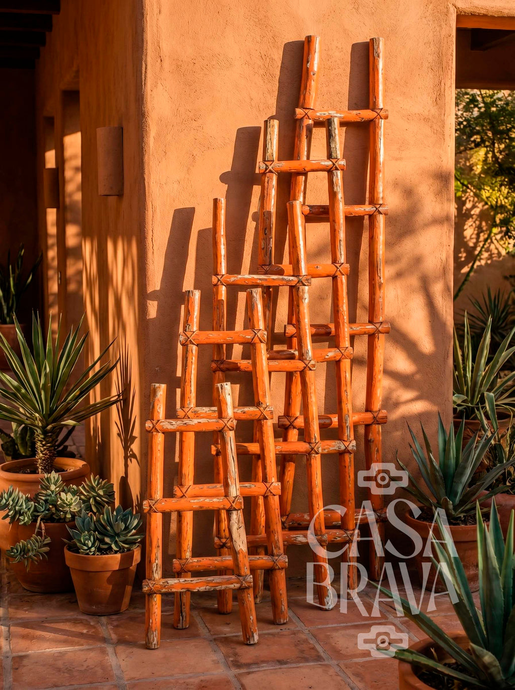 Rustic Blanket Ladder