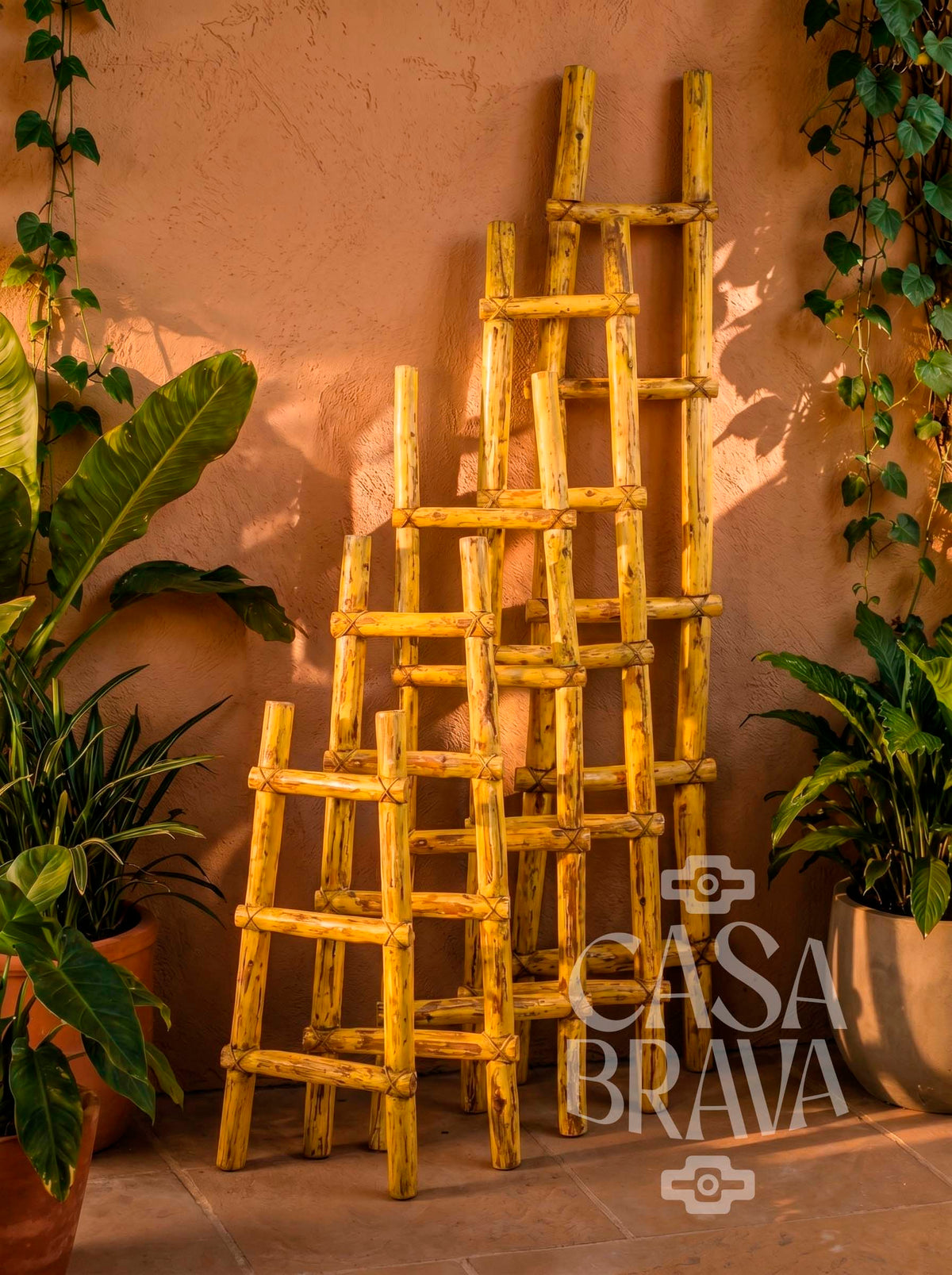 Rustic Blanket Ladder