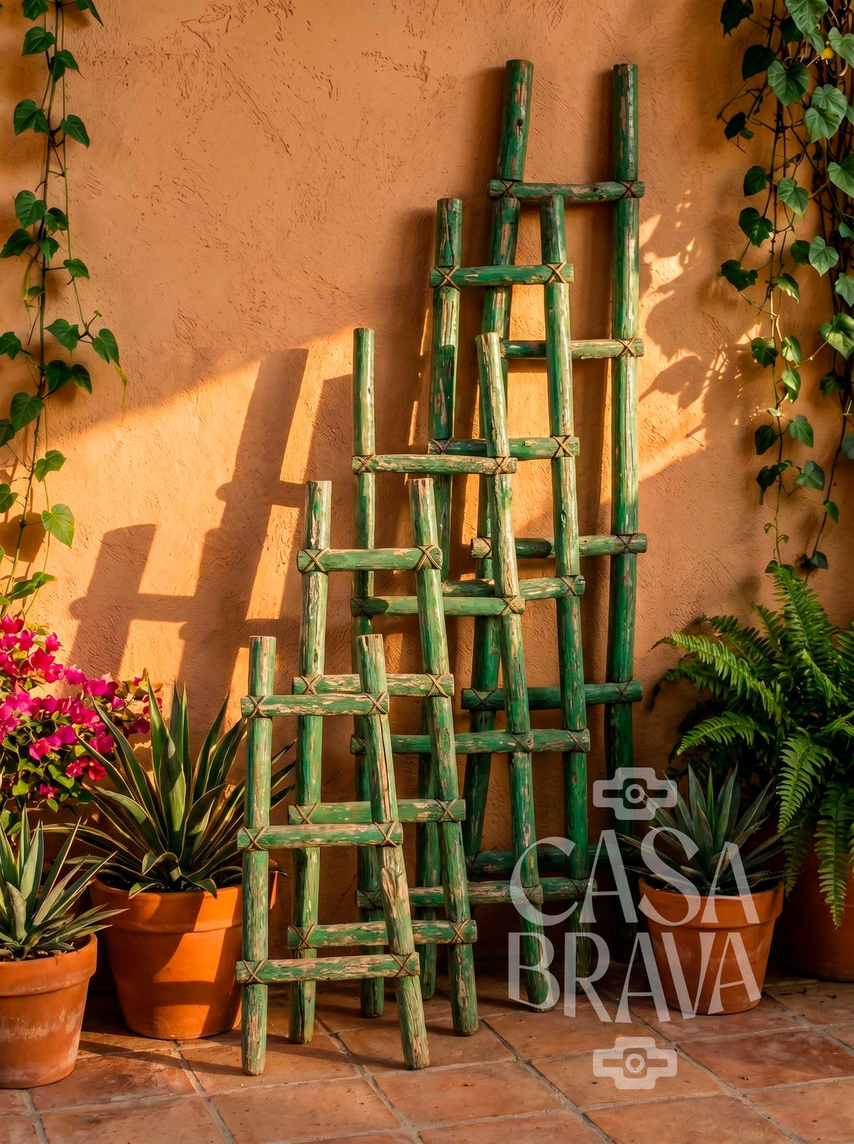 Rustic Blanket Ladder