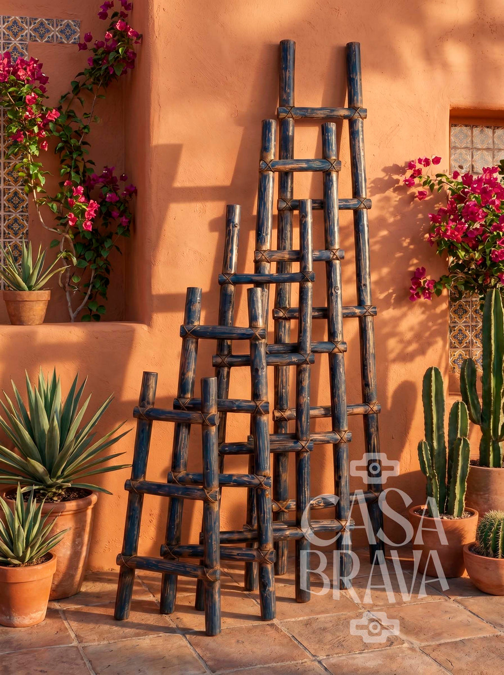 Rustic Blanket Ladder