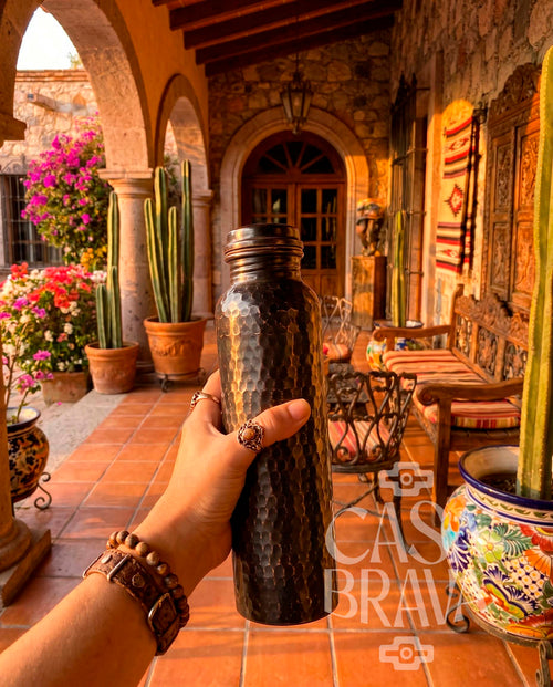 Agua Fresca Hammered Copper Thermo