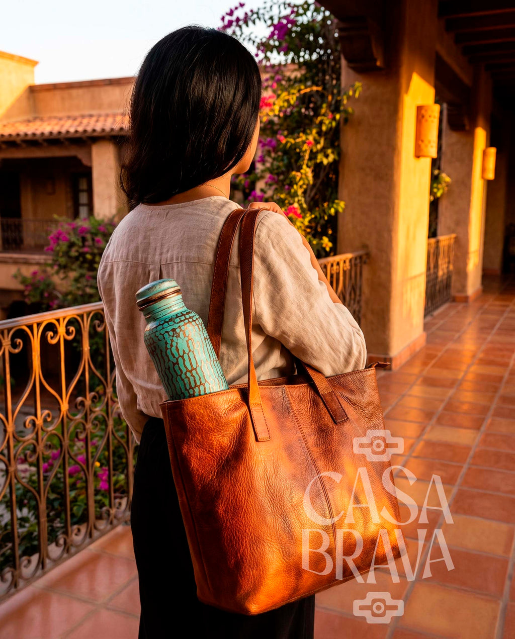 Agua Fresca Hammered Copper Thermo