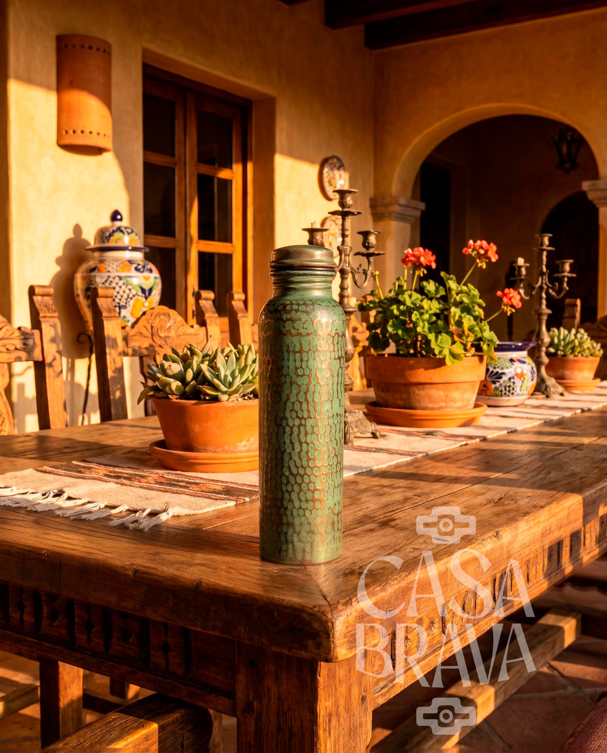 Agua Fresca Hammered Copper Thermo