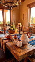 Agua Fresca Hammered Copper Picher Set