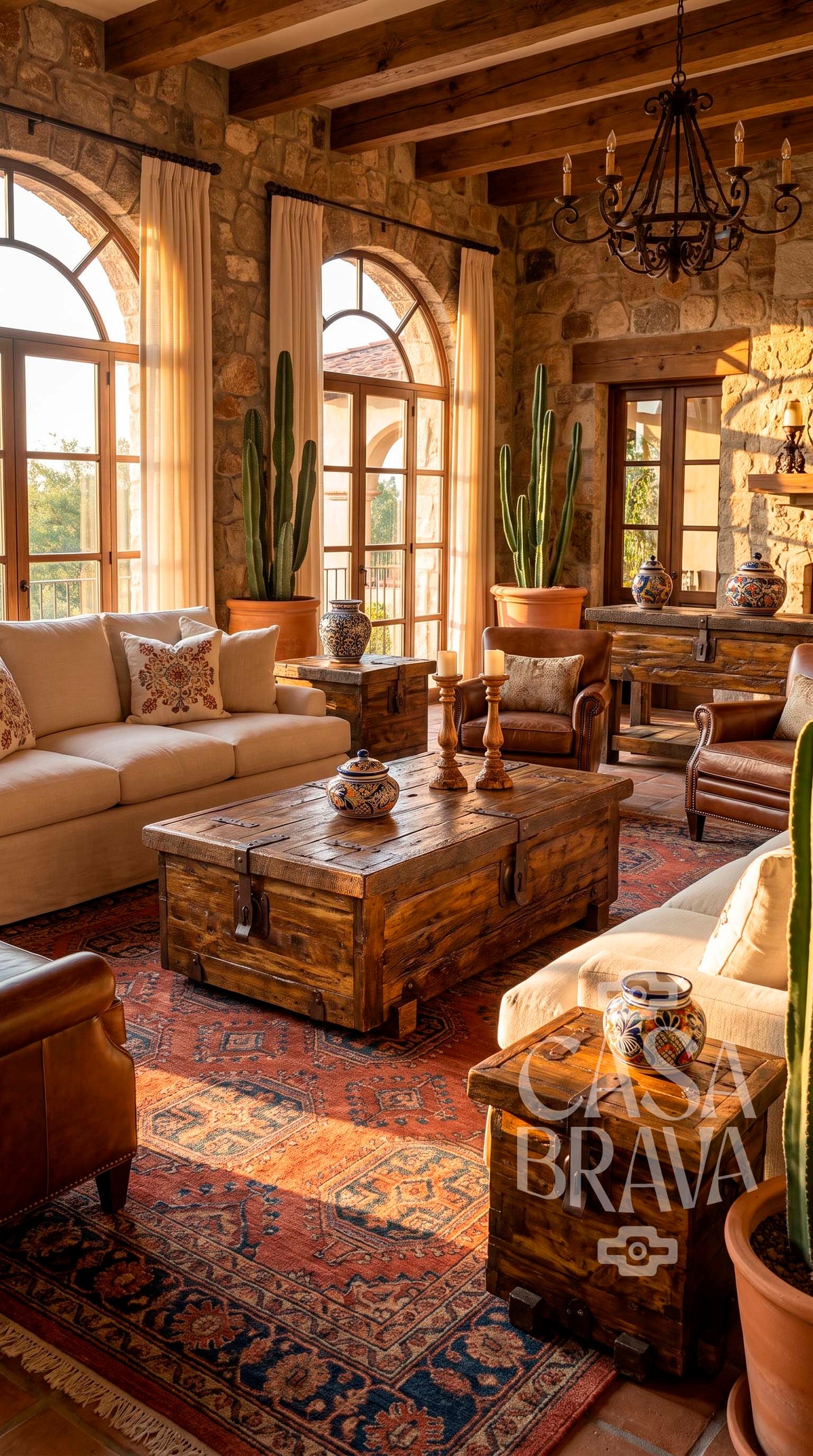 El Pirata Sofa Table Set Old Fashion® Collection