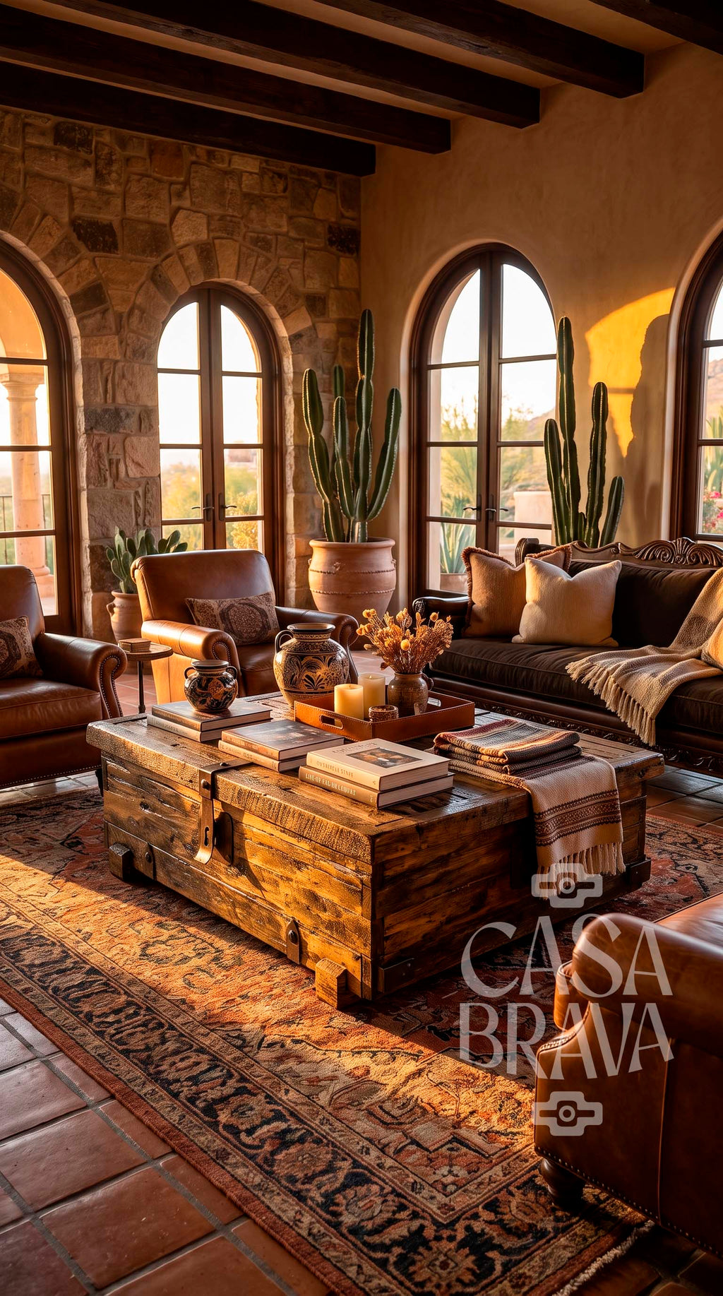 El Pirata Sofa Table Set Old Fashion® Collection