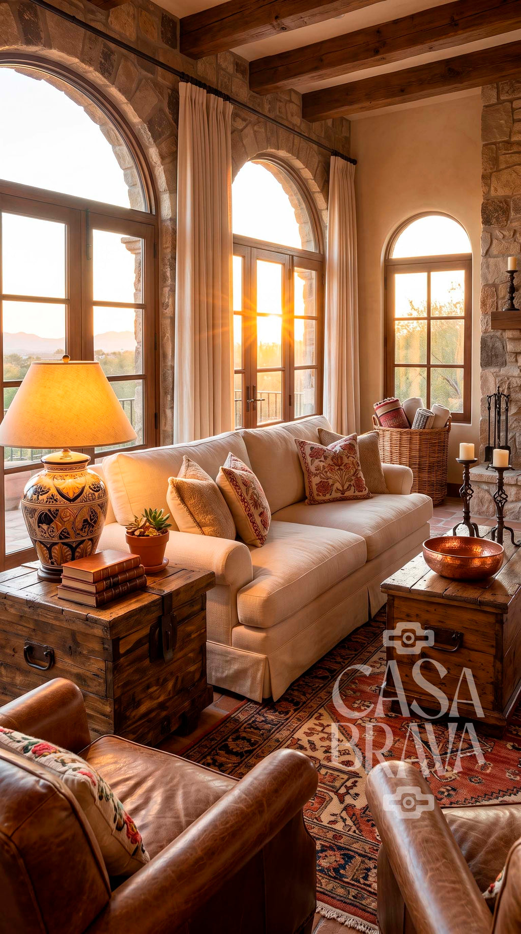 El Pirata Sofa Table Set Old Fashion® Collection