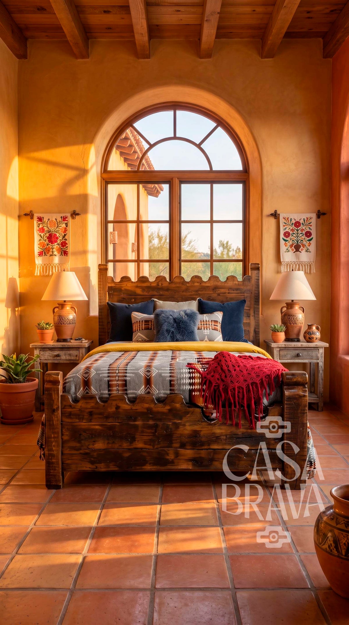 El Campanario Rustic Bed – Old Fashion® Collection | Casa Brava