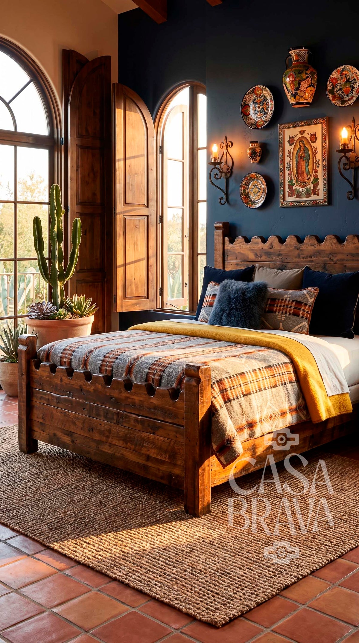 El Campanario Rustic Bed – Old Fashion® Collection | Casa Brava