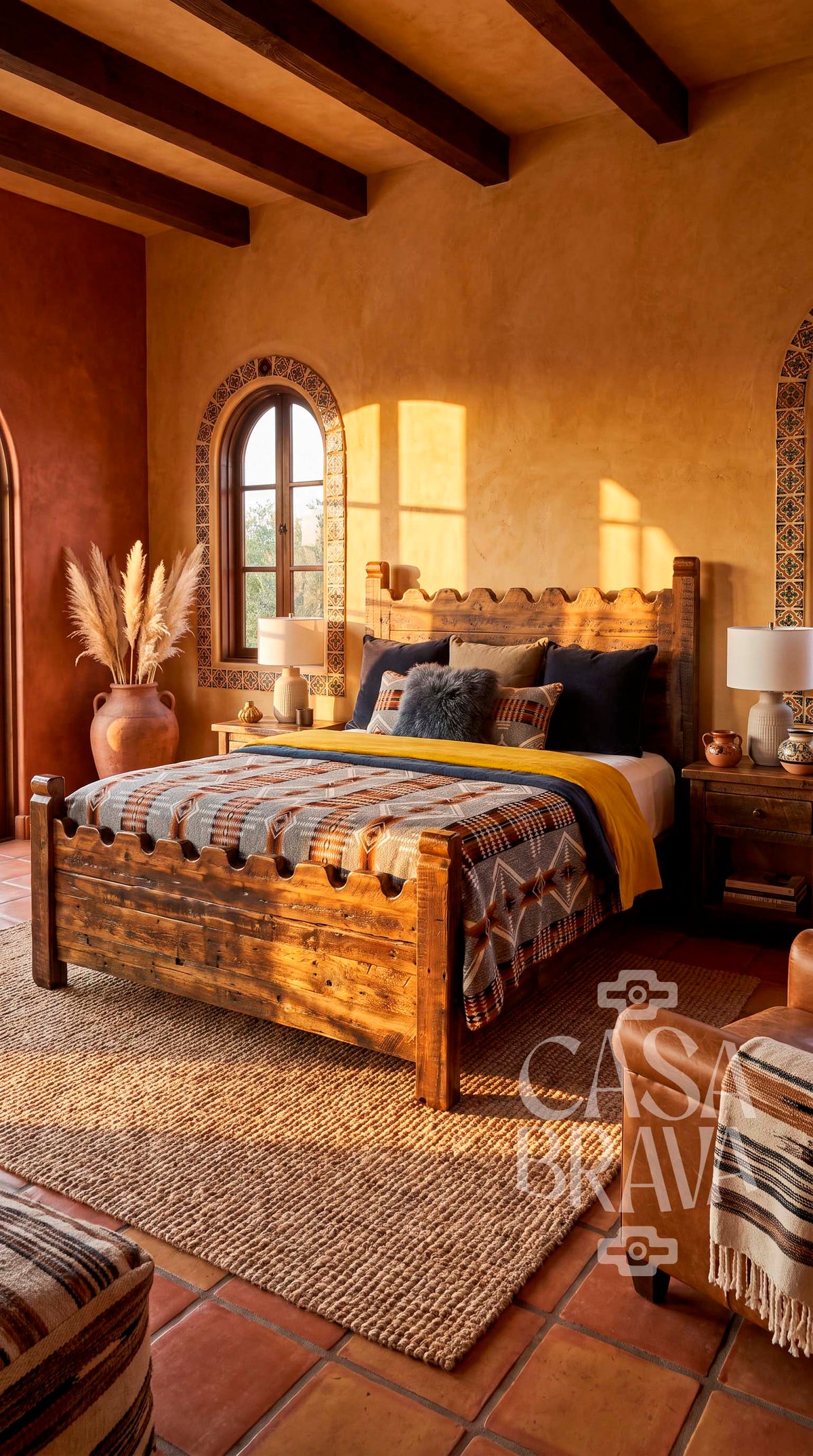 El Campanario Rustic Bed – Old Fashion® Collection | Casa Brava