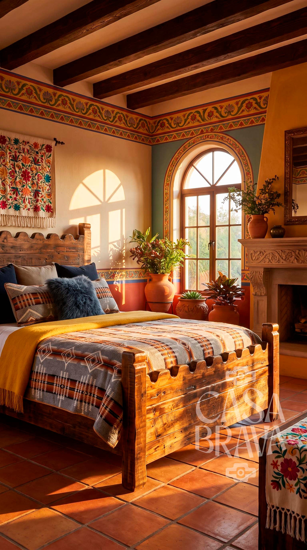El Campanario Rustic Bed – Old Fashion® Collection | Casa Brava