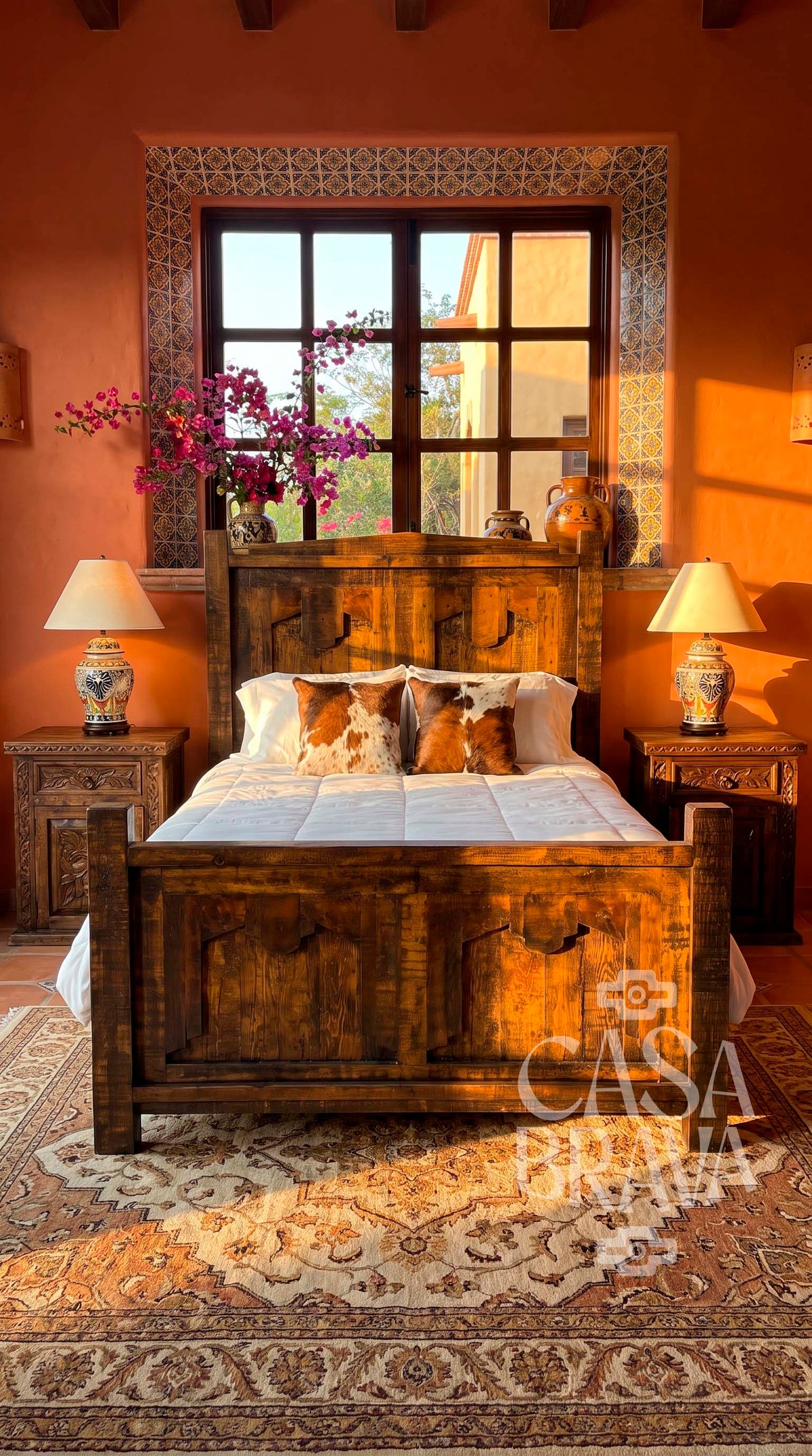 El Fuerte Rustic Bed – Old Fashion® Collection | Casa Brava