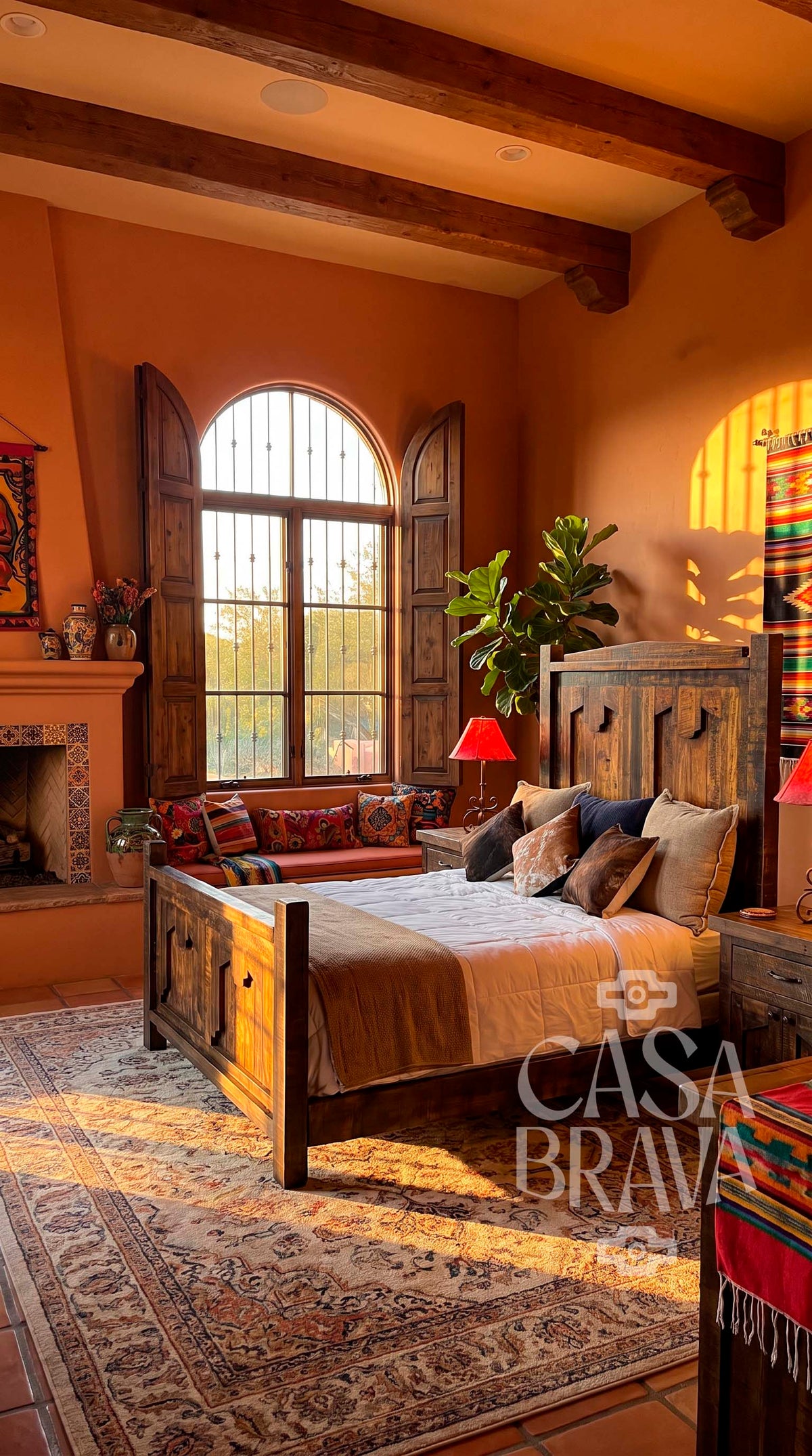 El Fuerte Rustic Bed – Old Fashion® Collection | Casa Brava