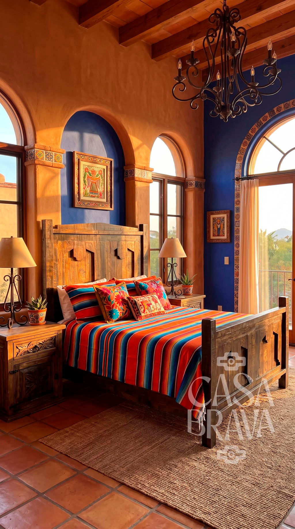 El Fuerte Rustic Bed – Old Fashion® Collection | Casa Brava