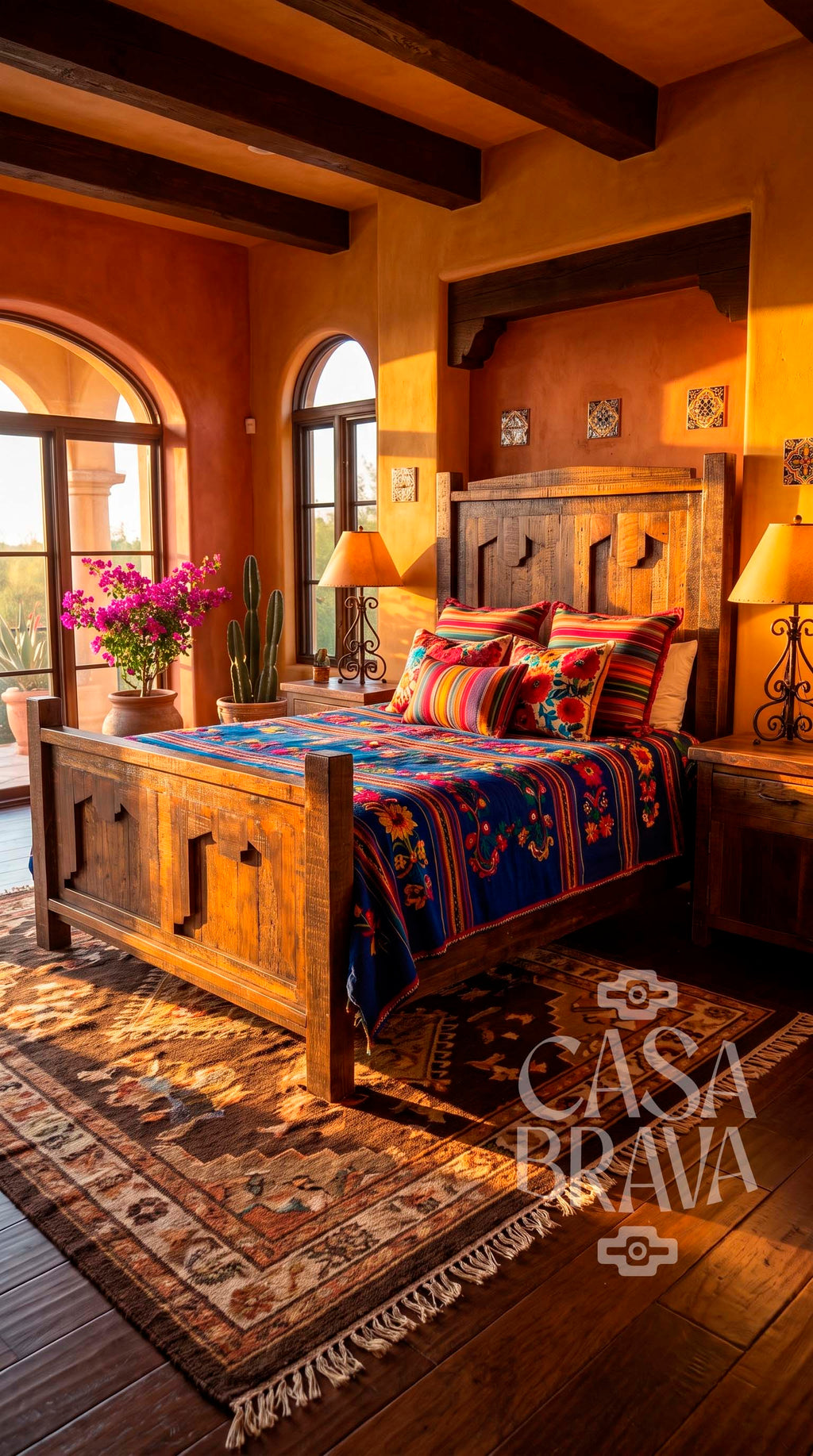 El Fuerte Rustic Bed – Old Fashion® Collection | Casa Brava