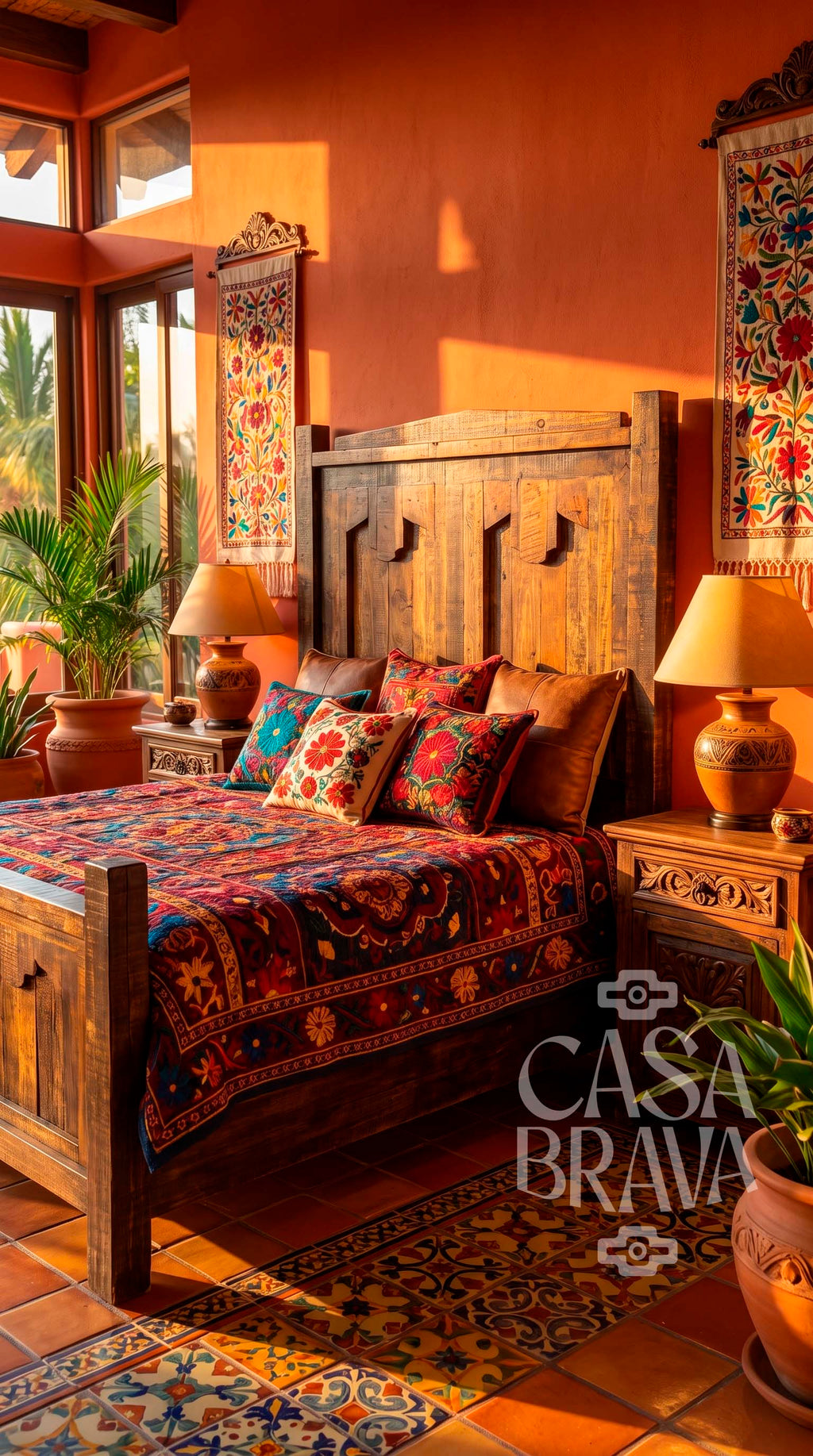 El Fuerte Rustic Bed – Old Fashion® Collection | Casa Brava