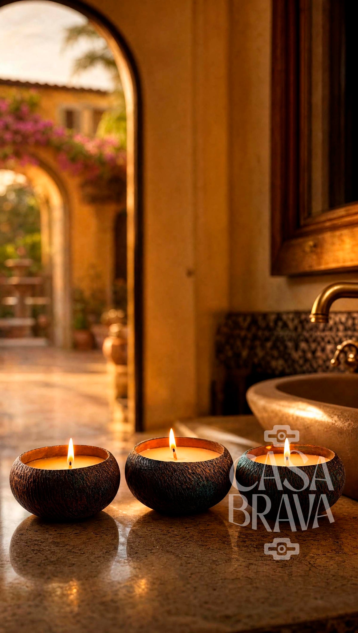 La Chispa Copper Candle